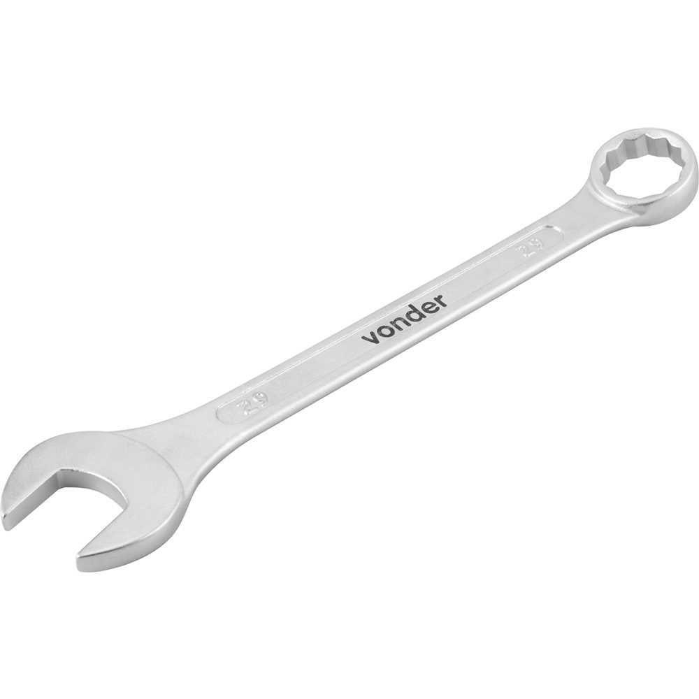 Chave Combinada 29 Mm Aço Cromo Vanádio Reta Vonder - 3
