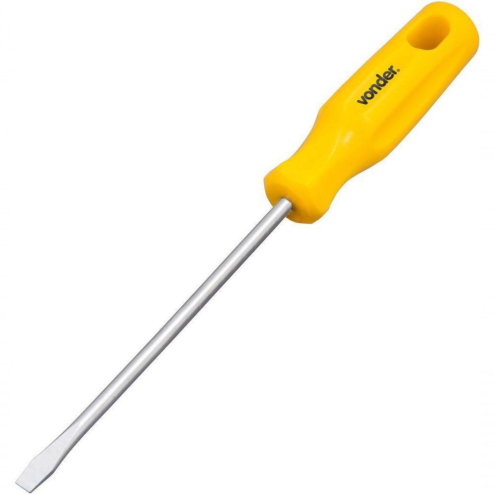 Chave Fenda 3-16x5 Cromo Vanádio Vonder - 2