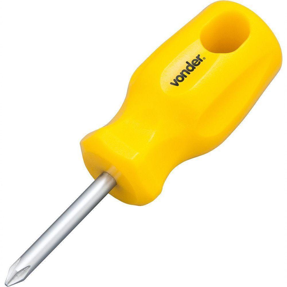 Chave Phillips Toco 3-16x1.1-2 N.1 Cromo Vanádio Vonder - 1