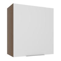 Armário Aéreo Stella 1 Porta Rustic/branco Madesa - 1