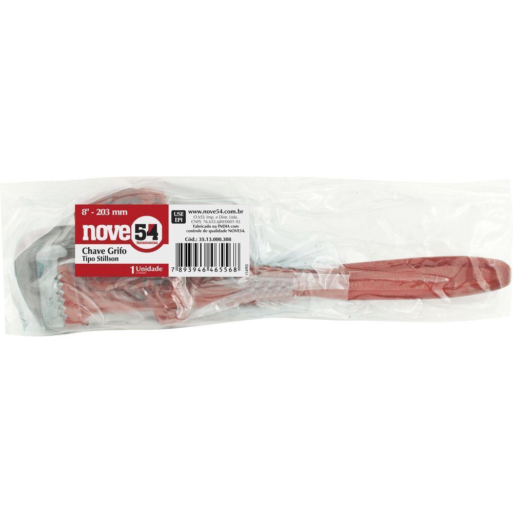 Chave Grifo Para Cano 10 Stillson Aço Forjado - Nove54 - 2