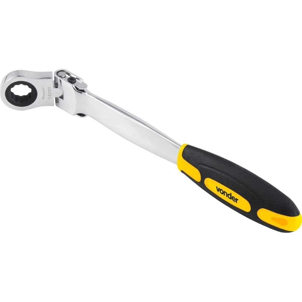 Chave Estrela 8-19 Mm Catraca Intercambiavel Vonder - 2