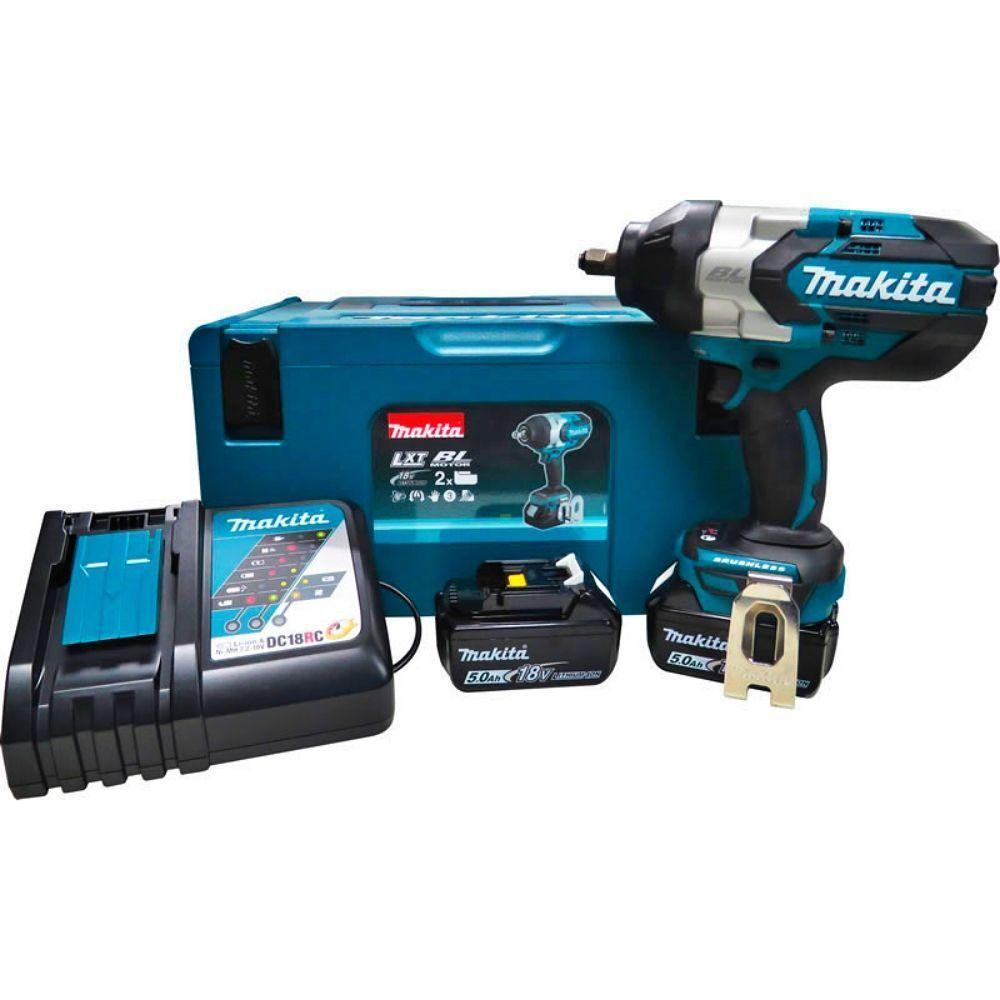 Chave De Impacto à Bateria 18V 1-2 1000nm Dtw1002rtj Makita - 1