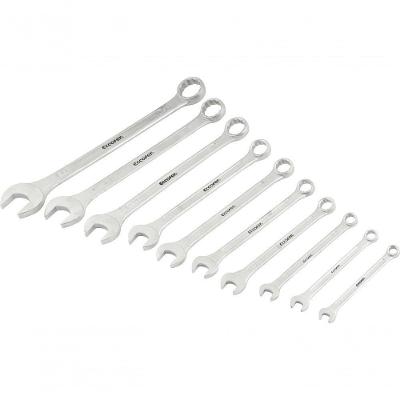 Jogo Chave Combinada 6-22mm Aço Carbono Com 10 Peças Estojo