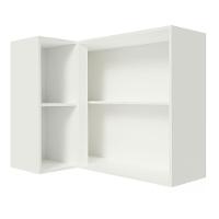 Armário Aéreo Smart 100% Mdf com 1 Porta e Adega Branco - 3