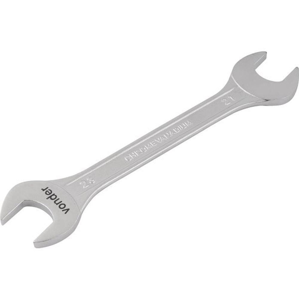 Chave Fixa 21x23mm Cromo Vanádio Fosco Cartela Vonder - 1