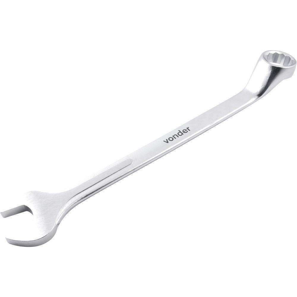Chave Combinada 32mm Em Aço Cromo Vanádio Encartelada Vonder - 4