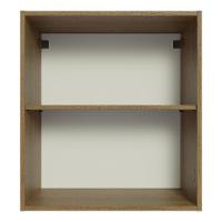 Armário Aéreo 60 Cm Com 2 Nichos Abertos Rustic