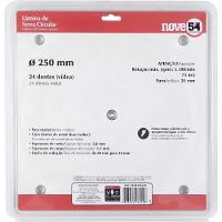 Lâmina De Serra Circular Vídea 250mm 24 Dentes Nove54 - 3