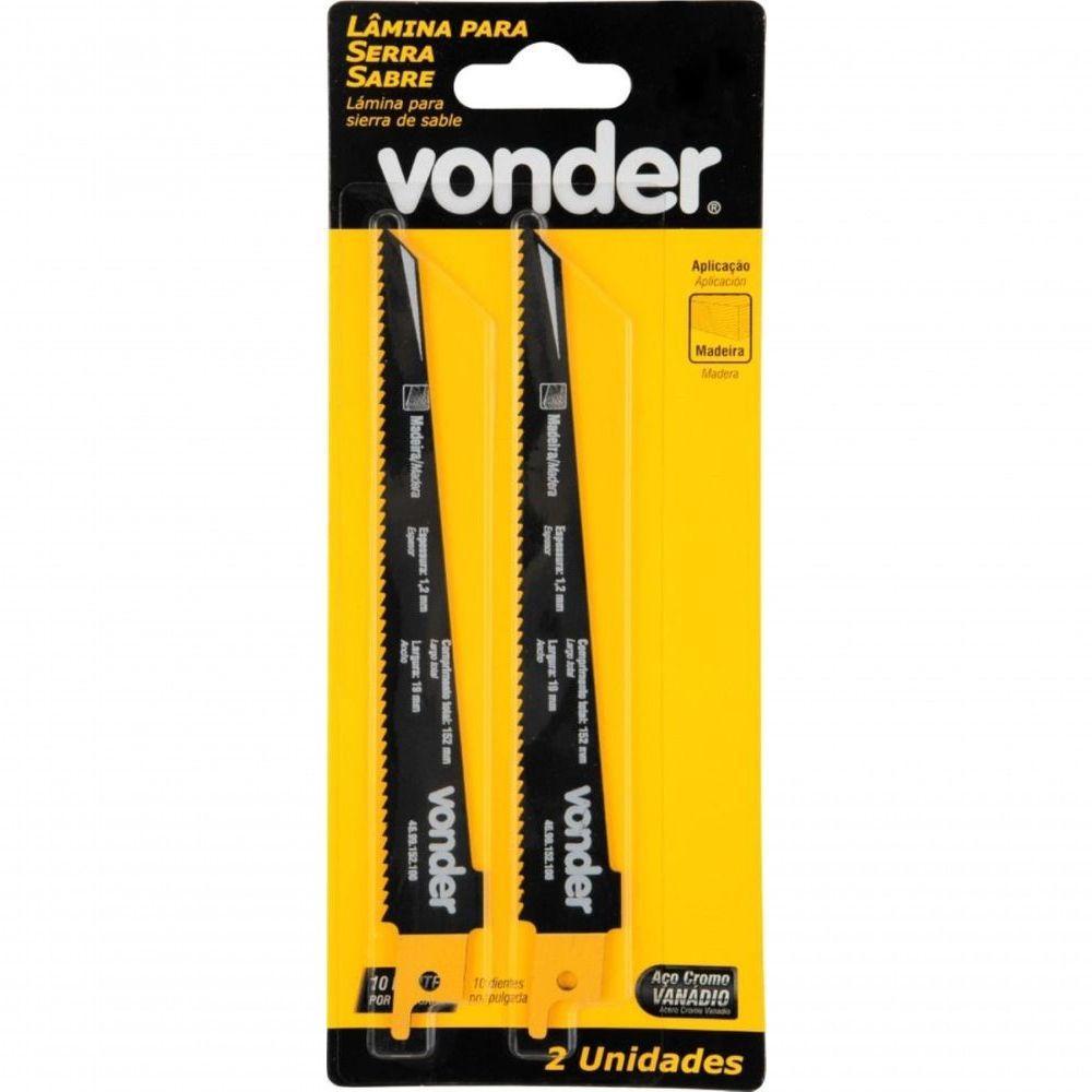 Lâmina Para Serra Sabre Madeira Vonder - 1