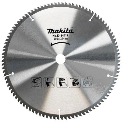 Disco Lâmina Serra 305 X 25,4 Mm 100 Dentes D-34419 Makita