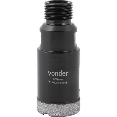 Serra Copo Diamantada Para Esmerilhadeira 32 Mm Vonder