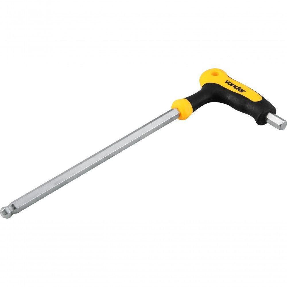 Chave Allen Abaulada 10,0mm Com Cabo T Vonder - 1