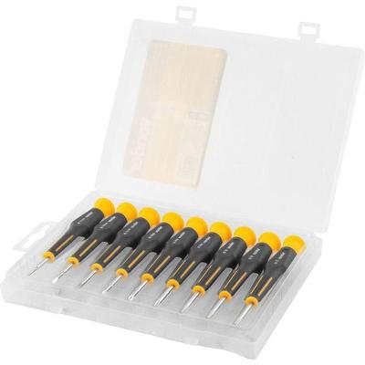 Chave Fenda-phillips-hexa Precisao 9 Peças - Vonder