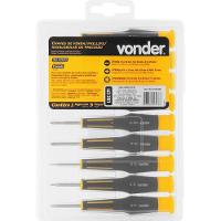 Chave Fenda-phillips-hexa Precisao 9 Peças - Vonder - 3