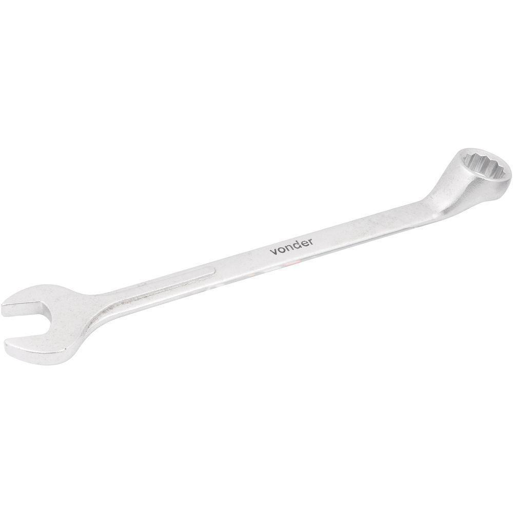 Chave Combinada 20 Mm Em Aço Cromo Vanádio Encartelada Vonder - 4