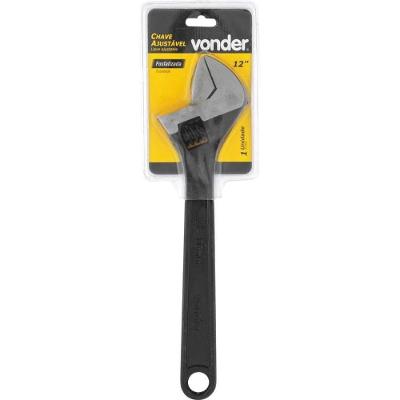 Chave Inglesa Ajustável 12" Aço Carbono Fosfatizada - Vonder