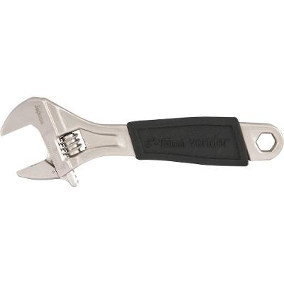 Chave Inglesa Ajustável 12" Aço Carbono Niquelada - Vonder