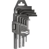 Jogo De Chaves Allen Curta 1,5mm à 10mm 9 Peças - Nove54 - 1