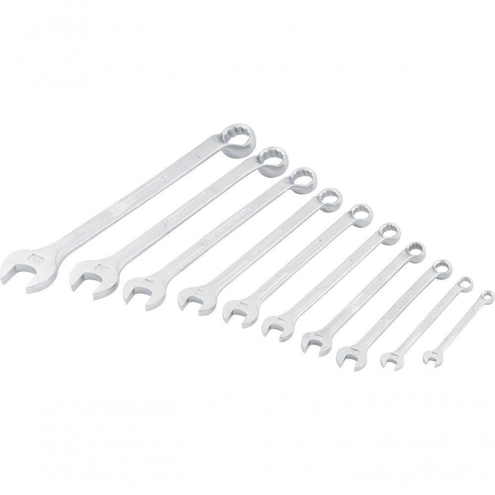 Jogo Chave Combinada 6-22mm Cromo Vanádio Fosco Com 10 Peças - 2