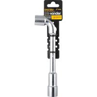 Chave Biela Com Furo Passante 17 Mm Aço Cromo Vanádio Vonder - 3