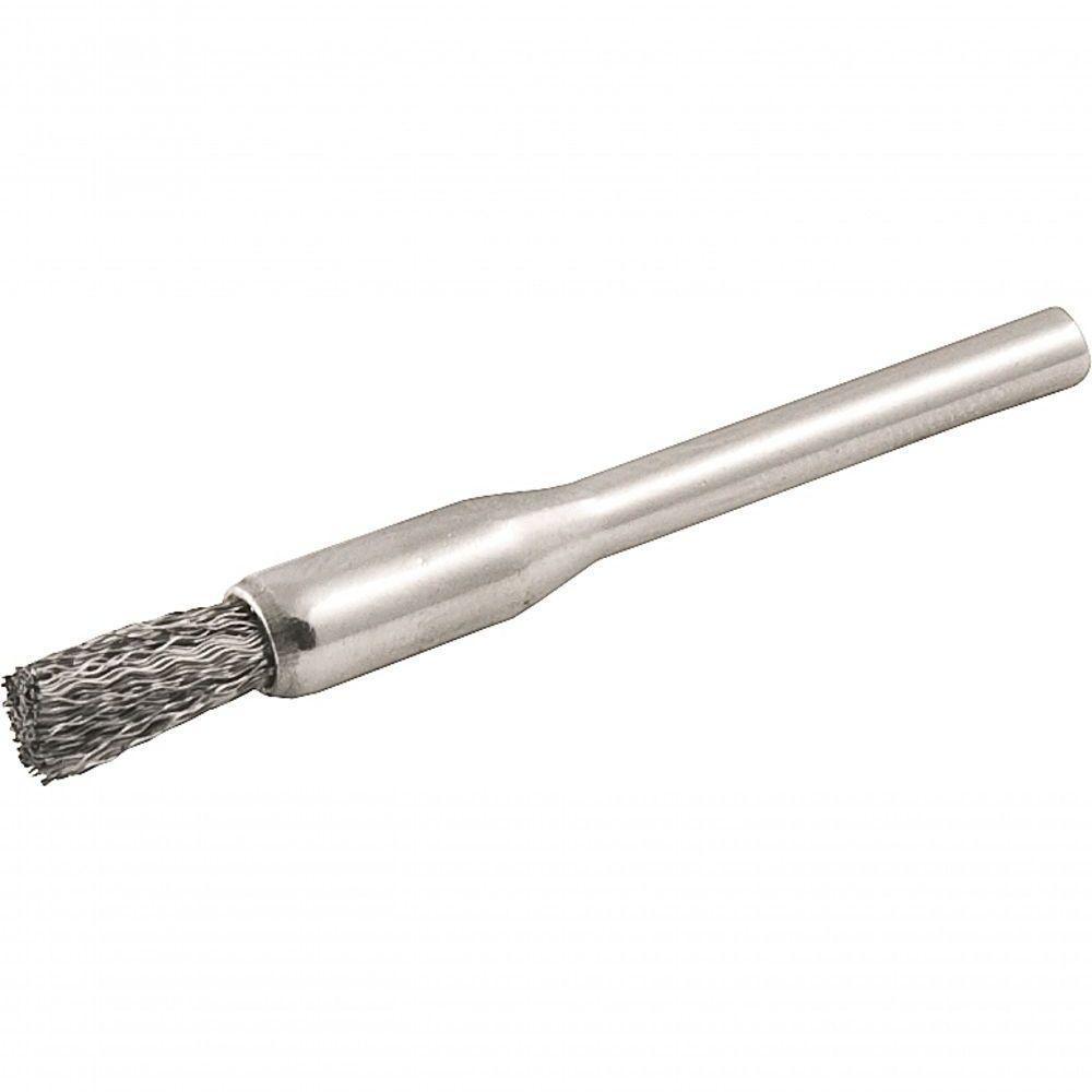 Escova Pincel 4mm Inox Com Haste Para Microrretífica Vonder - 1
