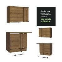 Armário De Cozinha 349Cm Rustic Glamy 07 Rustic - 2