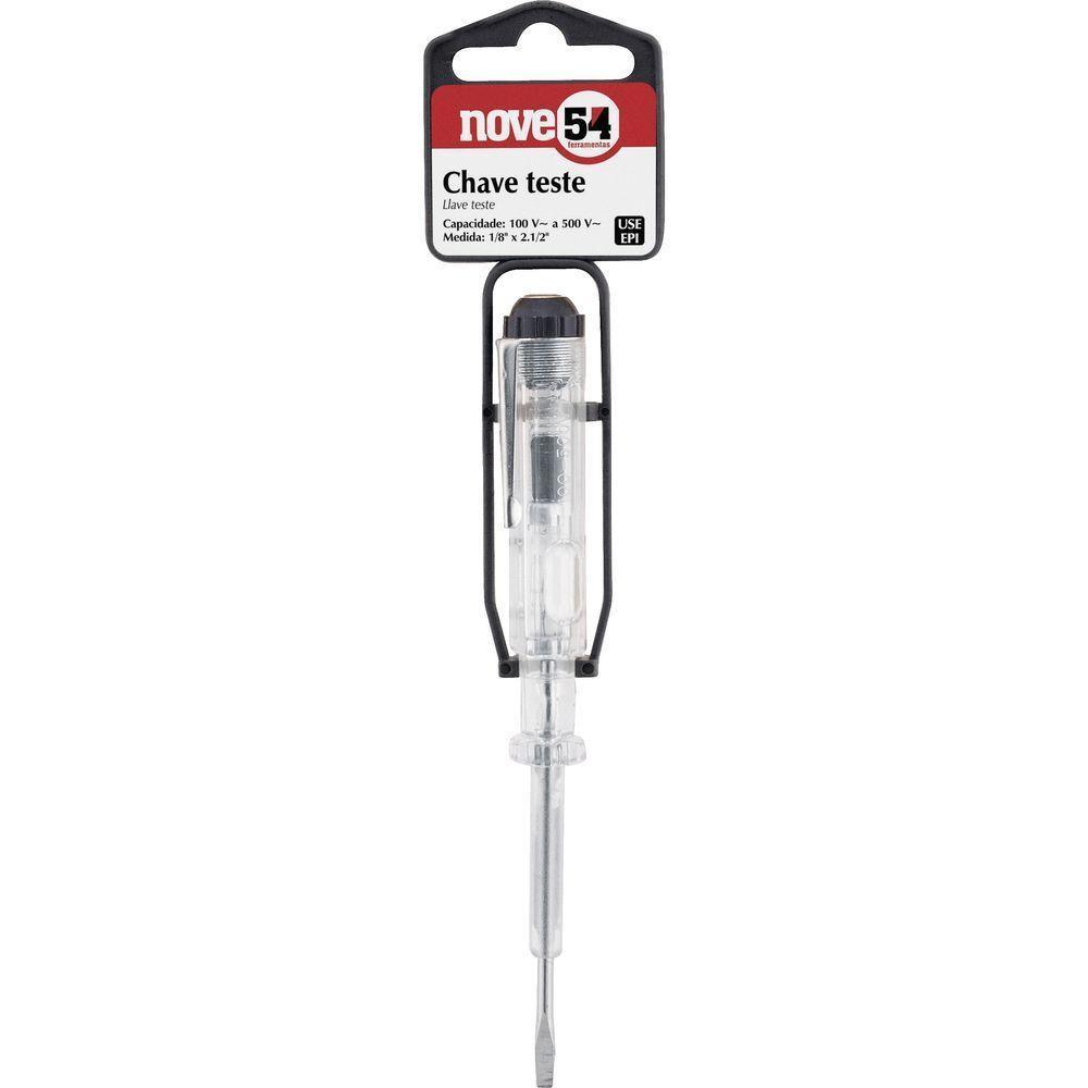 Chave Fenda Teste 1-8x2.1-2 100v A 500v Cartela - Nove54 - 1