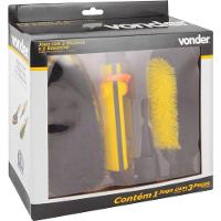 Jogo Esguicho E Escovas Para Limpeza Com Água 3 Peças Vonder - 5