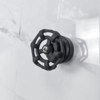 1000 1/2" - 3/4" - 1" Acabamento Grafite Rustic Base - 2