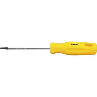 Chave Torx T-15 Com Cabo Reto Cromo Vanádio - Vonder