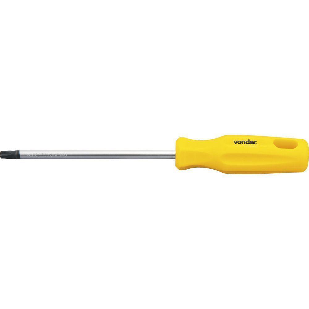 Chave Torx T-40 Com Cabo Reto Cromo Vanádio - Vonder - 1