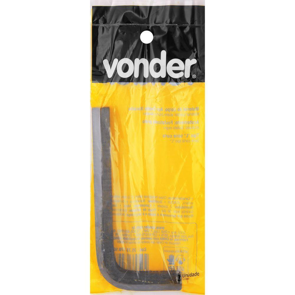 Chave Hexagonal (allen) 17,0 Mm Vonder - 2