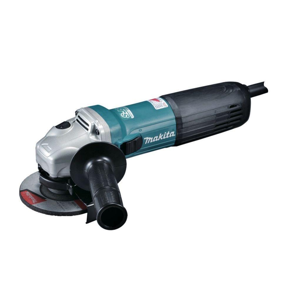 Esmerilhadeira Angular 115mm 1400W Metal Sjsii Com Chave E Punho Lateral Ga4540c Makita 220V - 1