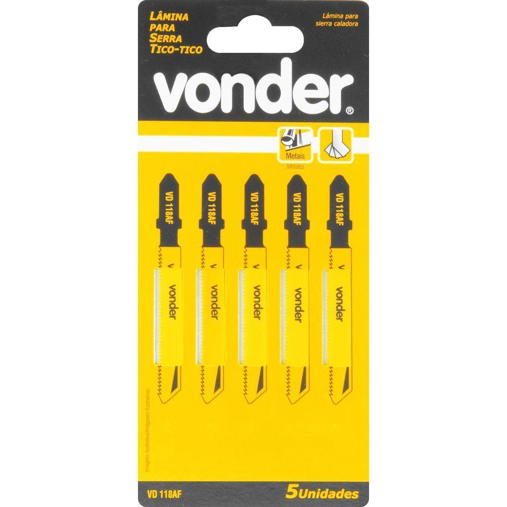 Lâmina De Serra Tico-tico Cartela Vd 118af - Vonder - 2