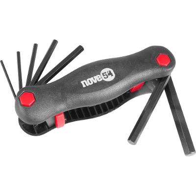 Jogo De Chaves Allen 2mm à 8mm Com Suporte 7 Peças - Nove54