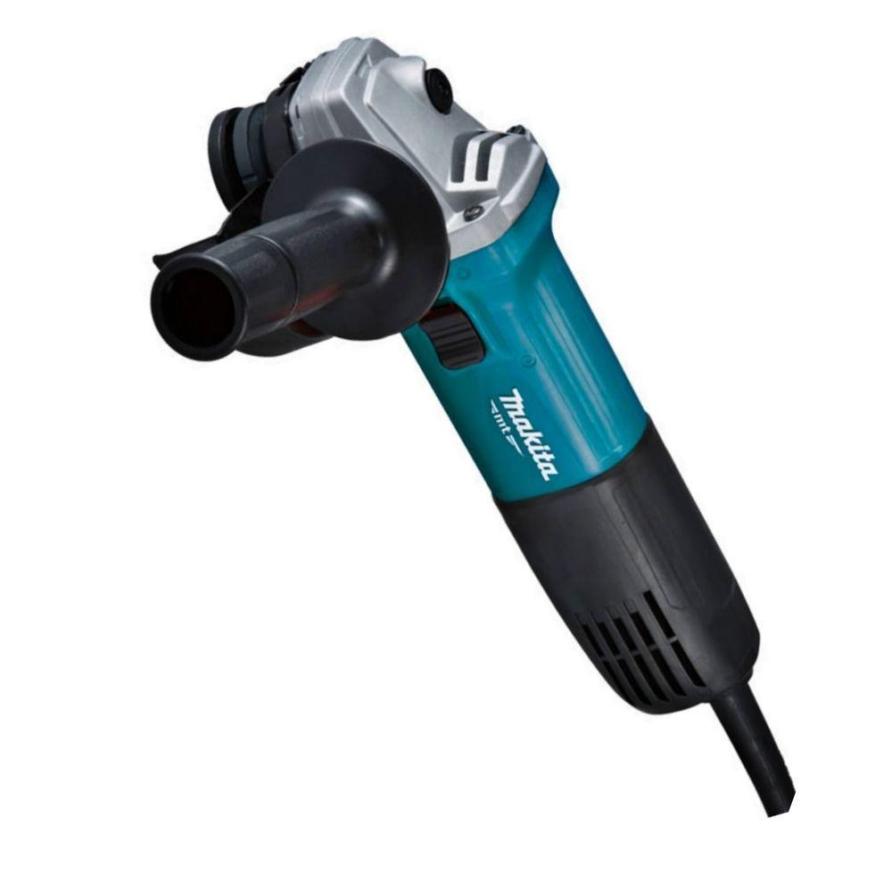Esmerilhadeira Angular 115mm 4-1-2' 850W Metal 11000 Rpm Com Chave Punho Protetor M9510b Makita 220V - 8