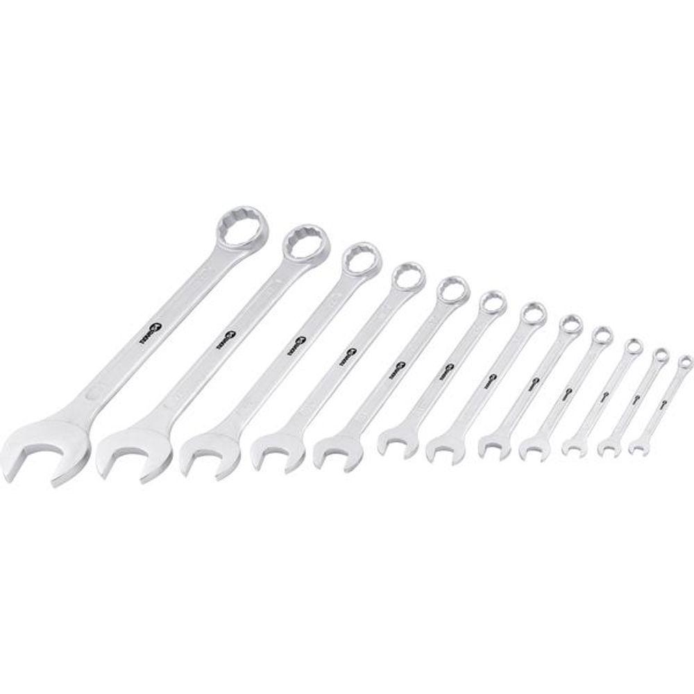 Jogo Chave Combinada 6-32mm Aço Carbono Com 12 Peças Suporte - 1