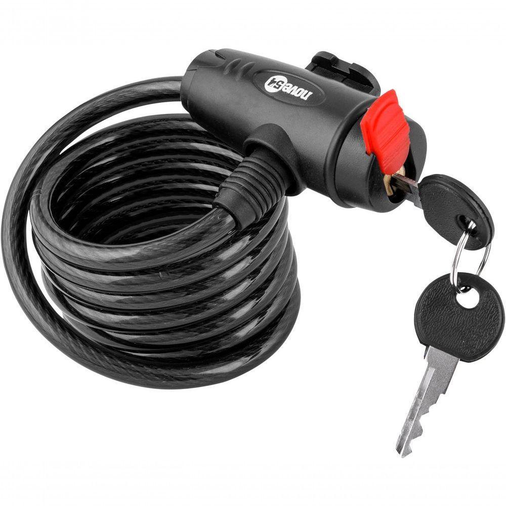 Cadeado Para Bicicleta 150cm Com Chave Nove54 - 1