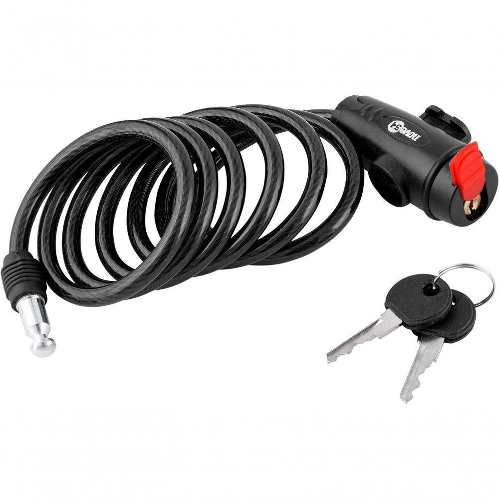 Cadeado Para Bicicleta 150cm Com Chave Nove54 - 4