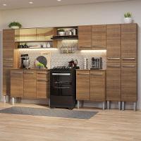 Armário De Cozinha Completa 325Cm Madesa 05 Rustic - 1