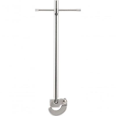 Chave Para Lavatório 11 Aço Carbono Cromado - Nove54