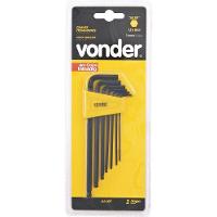 Jogo Chave Hexagonal Allen 1,5-6,0mm Tipo L Abaulada Longa C - 3