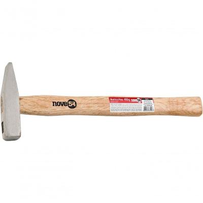 Martelo Pena 100g Aço Forjado Cabo Madeira - Nove54
