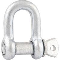 Manilha Para Cabo Aço 1-4 Reta Leve Galv Com 2 Pç Cart Vonder - 1