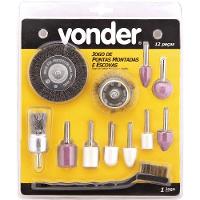 Jogo Ponta Montada E Escovas Com 12 Peças Vonder - 2