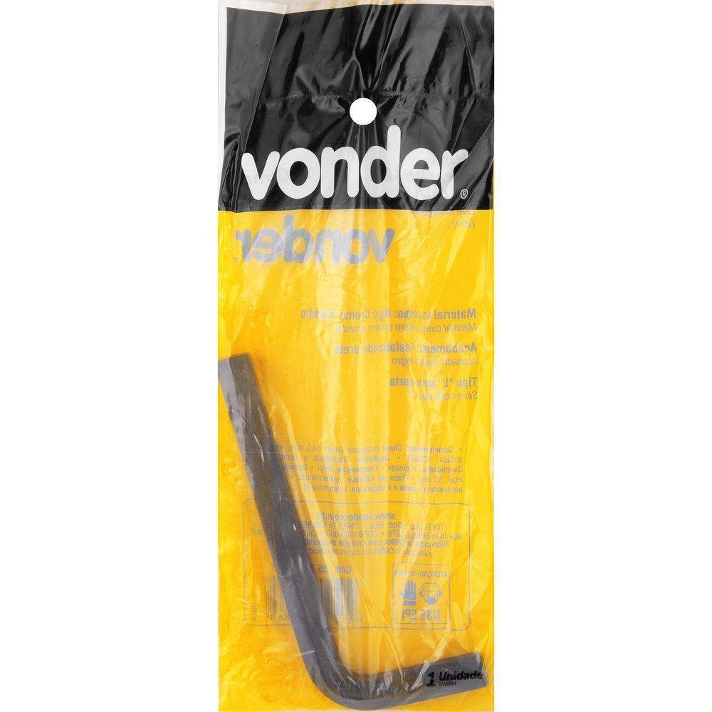 Chave Hexagonal (allen) 14,0 Mm Vonder - 4