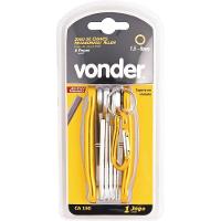 Jogo Chave Hexagonal Allen 1,5-8,0mm Canivete Alumin Vonder - 3