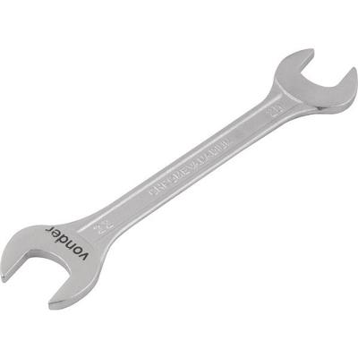 Chave Fixa 20x22mm Cromo Vanádio Fosco Cartela - Vonder