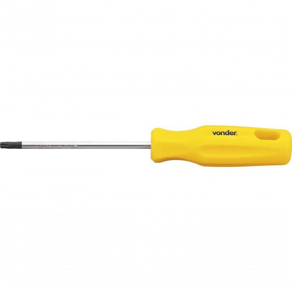 Chave Torx T-25 Com Cabo Reto Cromo Vanádio - Vonder - 2